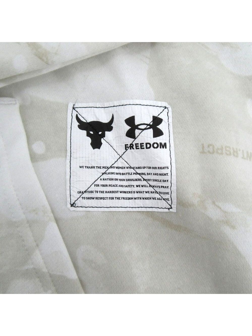 Under Armour Project Rock Veterans USA Camo Hoodie Mens Size XXL NEW - Picture 7 of 14